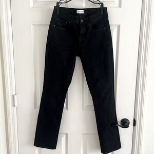 Madewell Slim Boy Jean Black